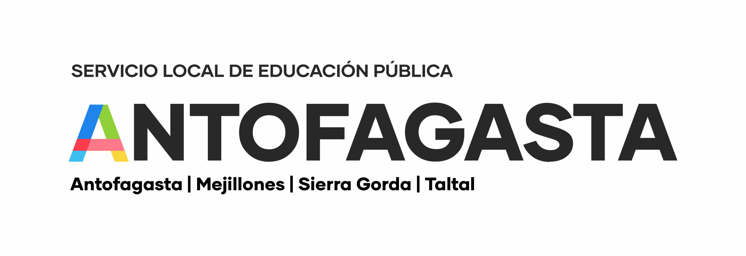 Logo institucional de SLEP Antofagasta