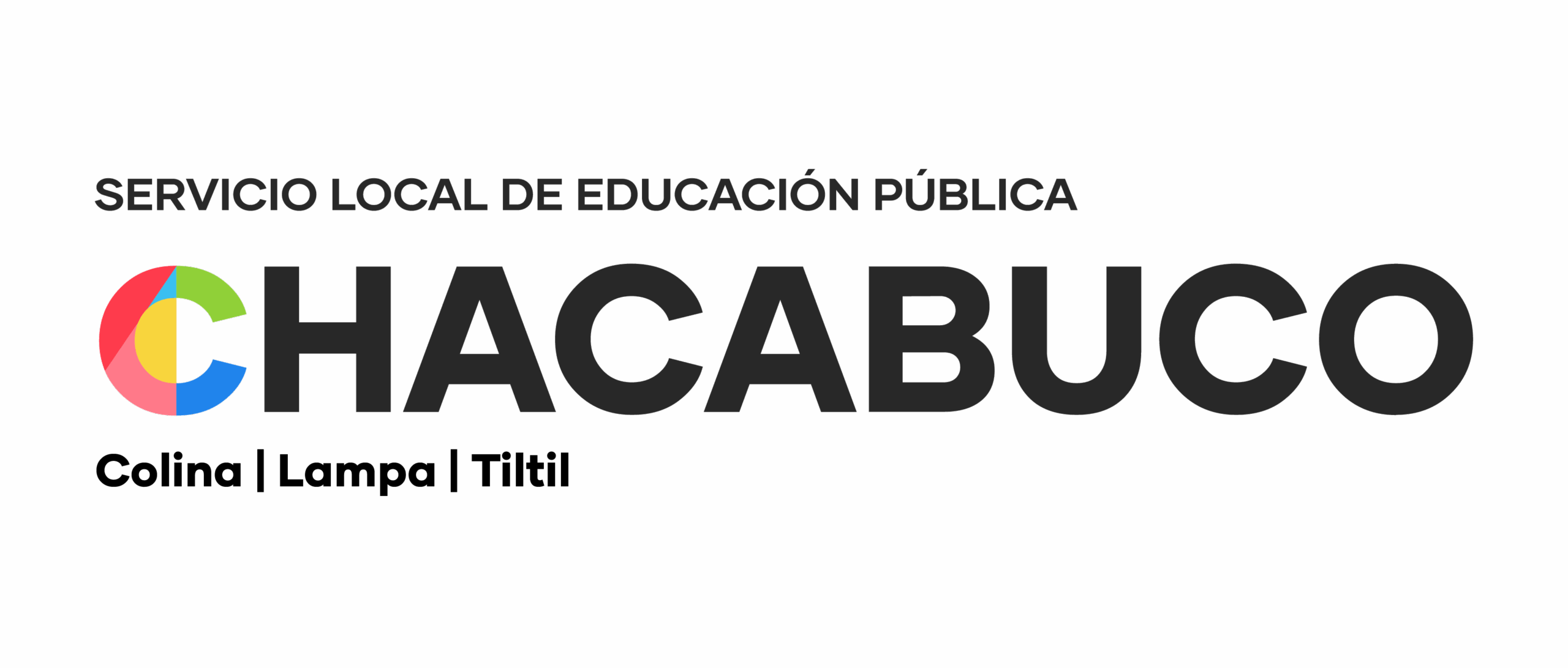 Logo institucional de SLEP Chacabuco