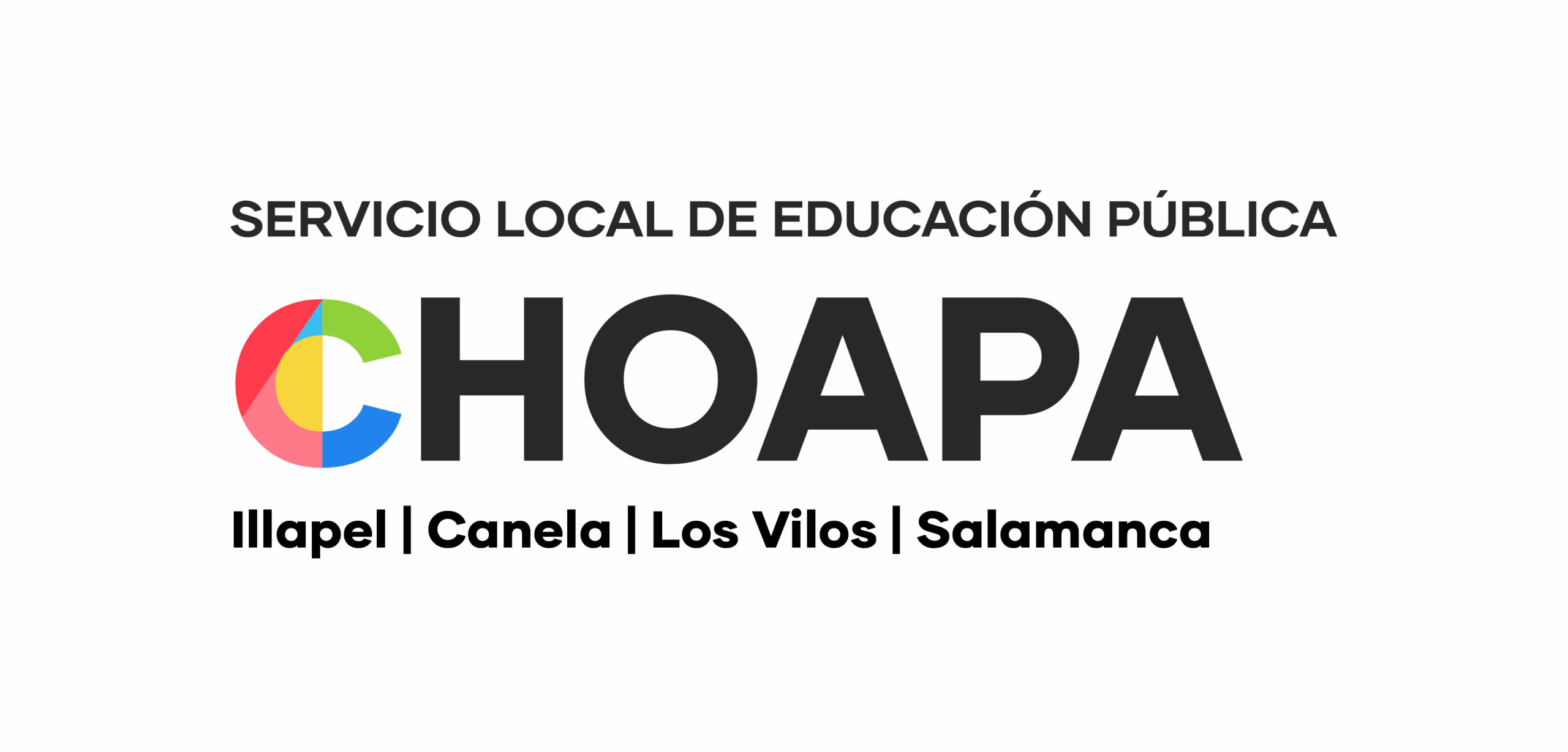 Logo institucional de SLEP Choapa