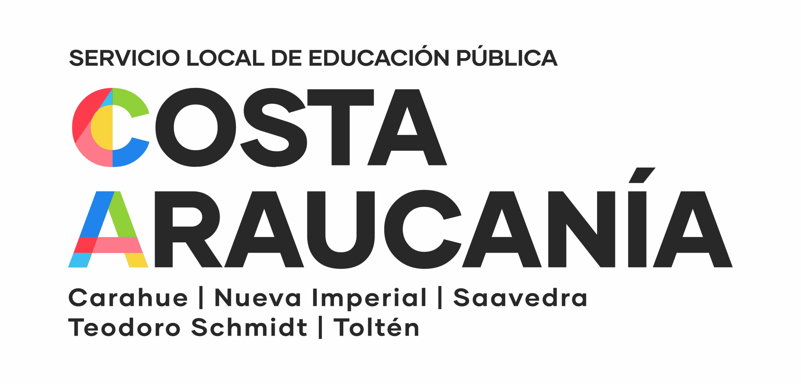 Logo institucional de SLEP Costa Araucanía