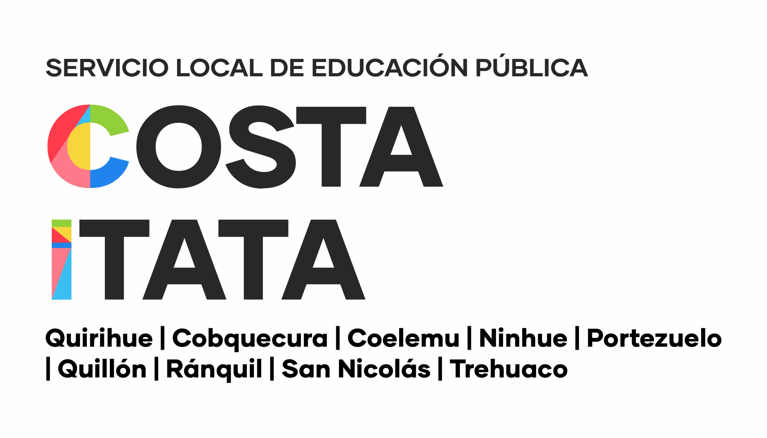 Logo institucional de SLEP Costa Itata