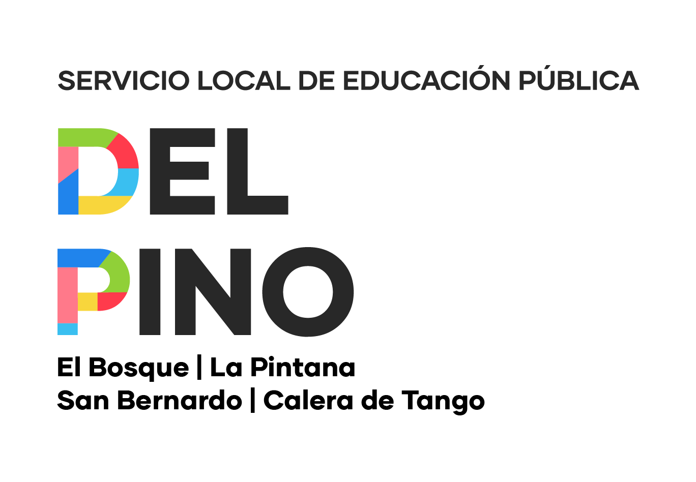 Logo institucional de SLEP Del Pino