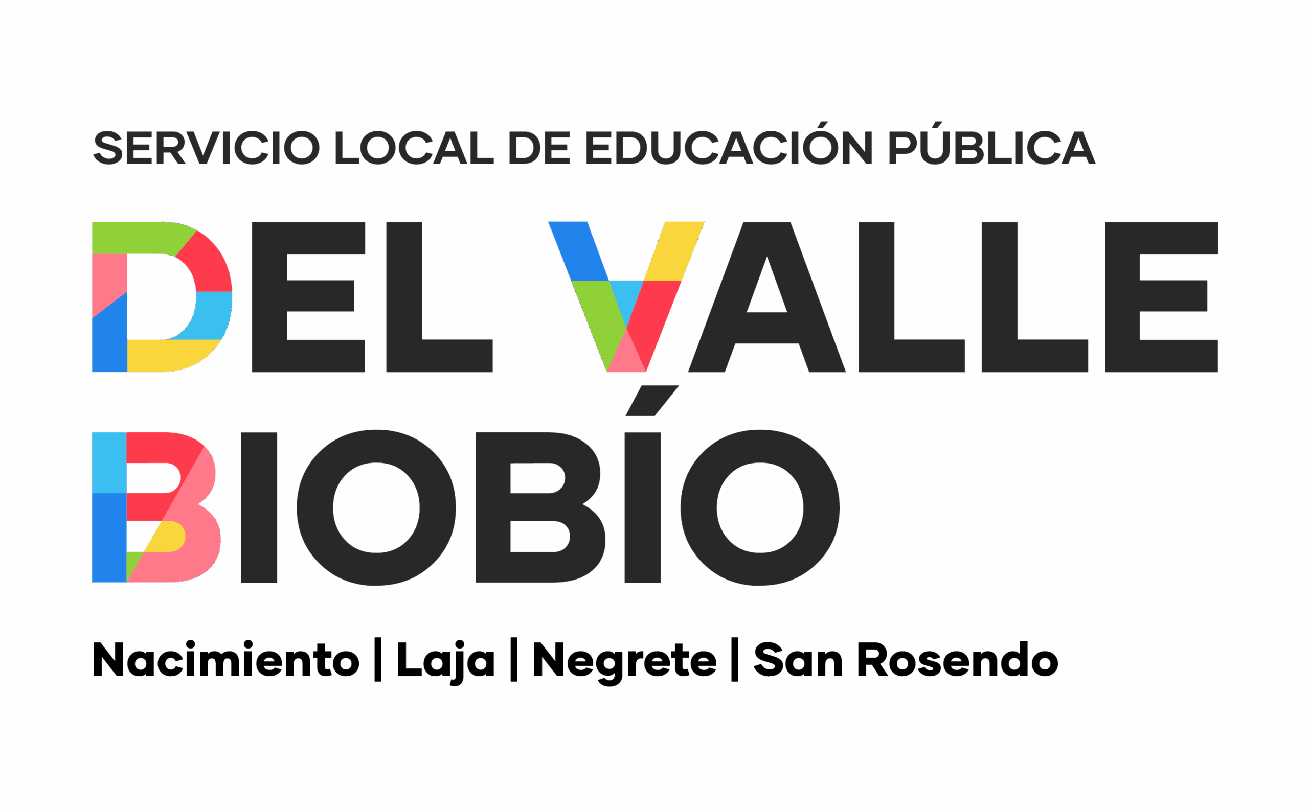 Logo institucional de SLEP Del Valle Biobío