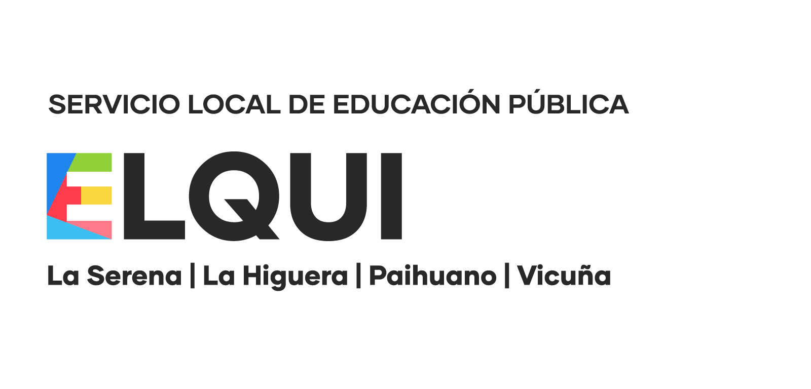 Logo institucional de SLEP Elqui