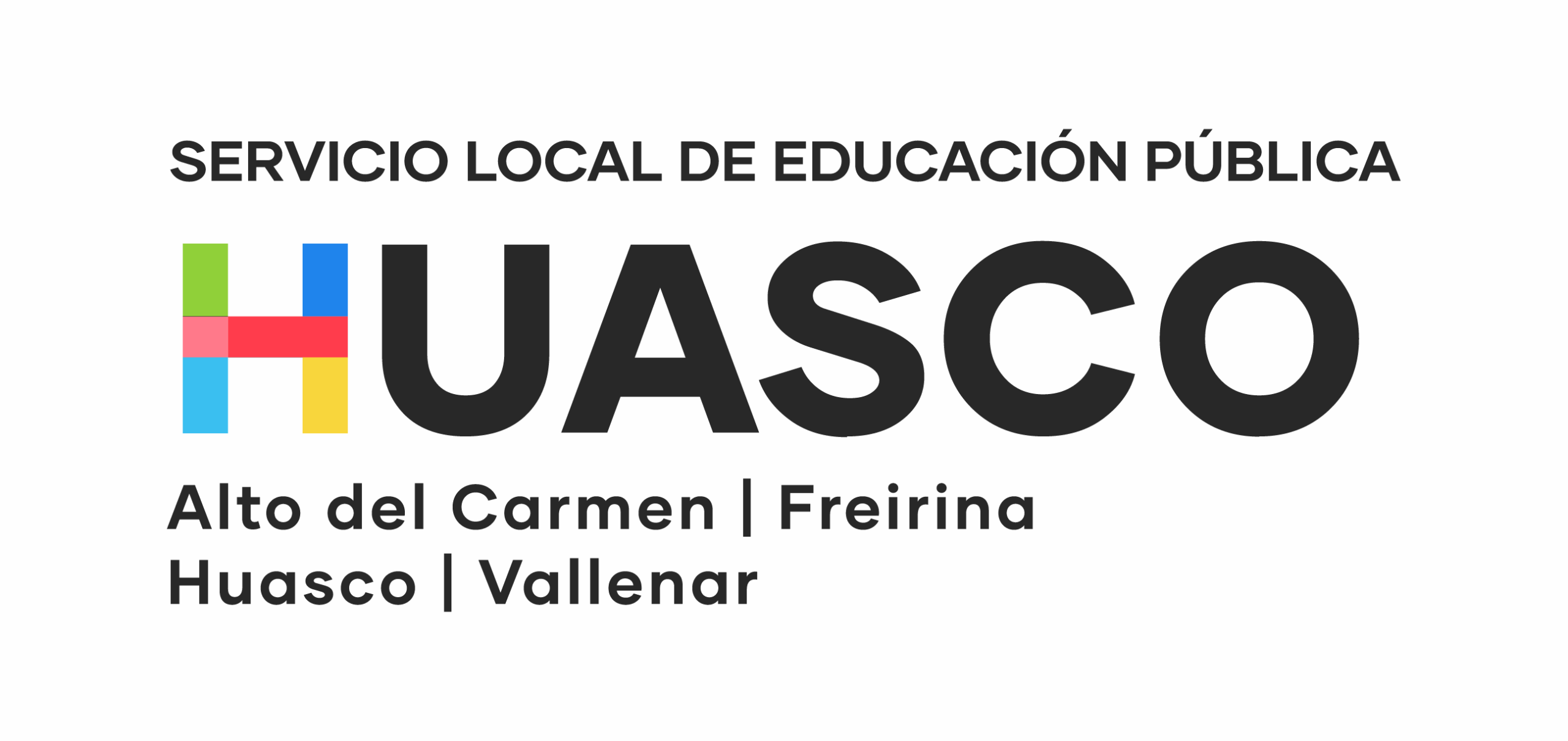 Logo institucional de SLEP Huasco