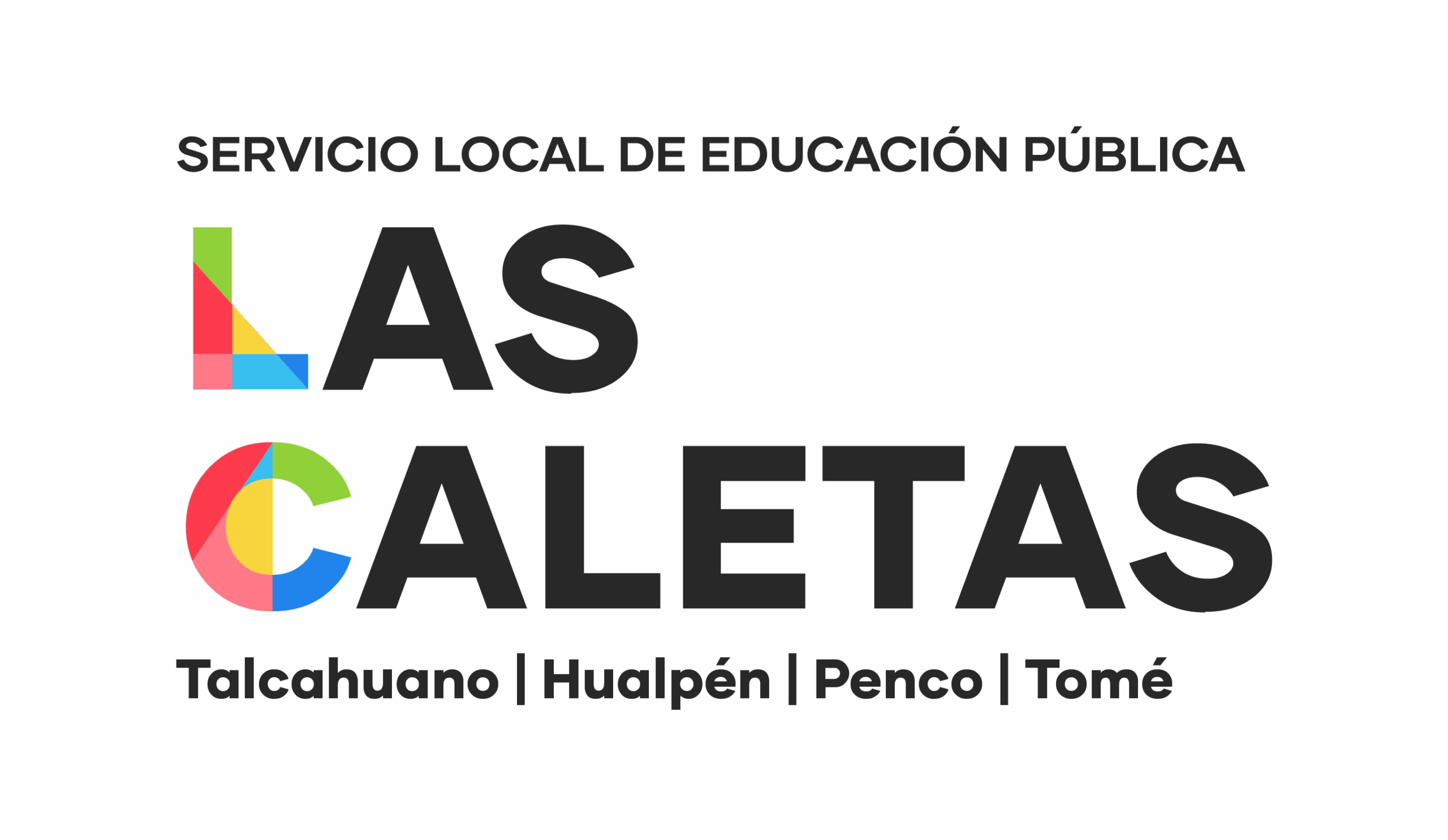 Logo institucional de SLEP Las Caletas