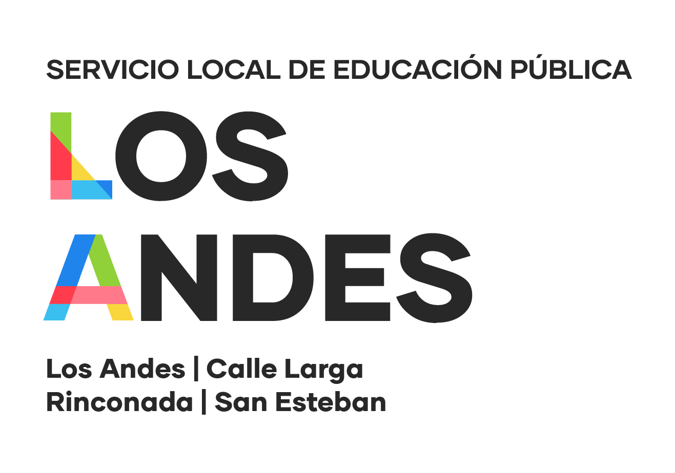 Logo institucional de SLEP Los Andes