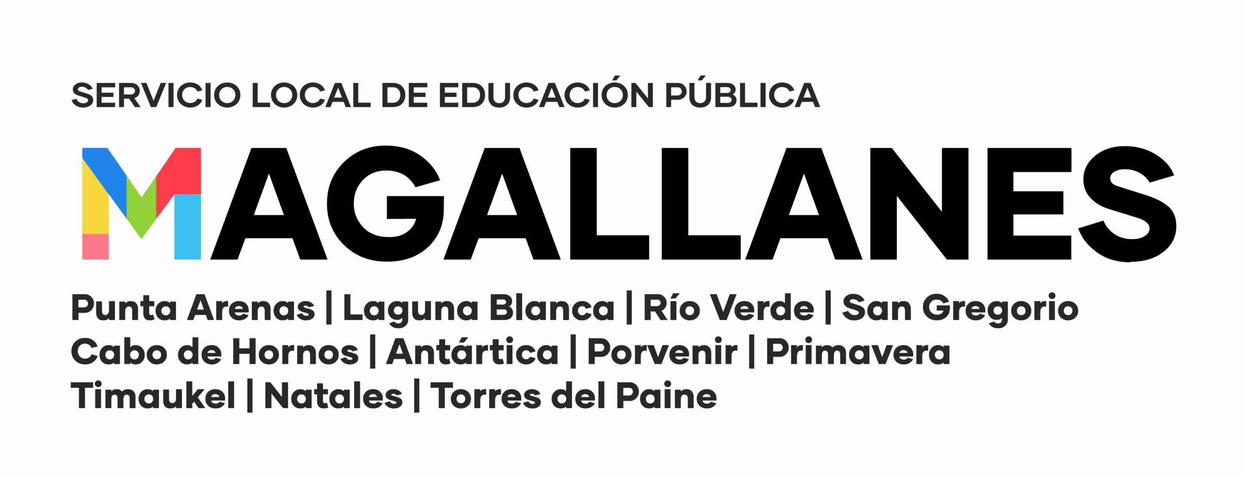 Logo institucional de SLEP Magallanes