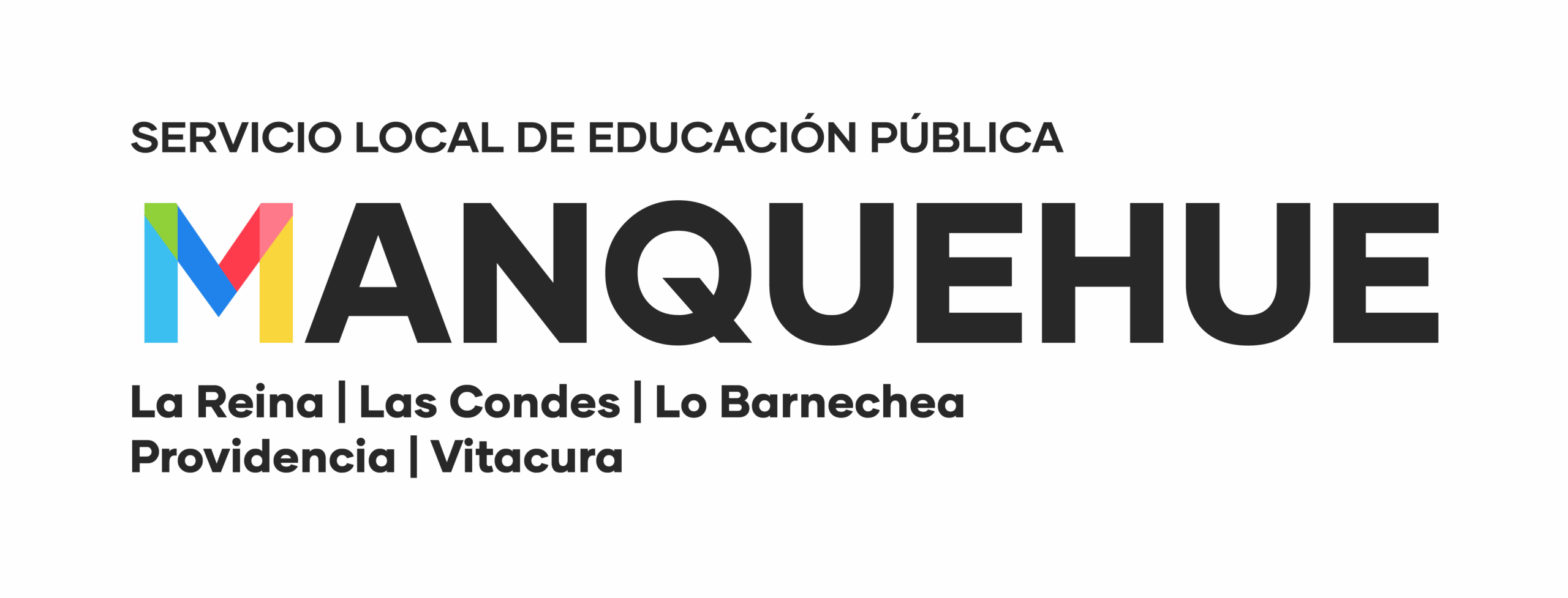 Logo institucional de SLEP Manquehue
