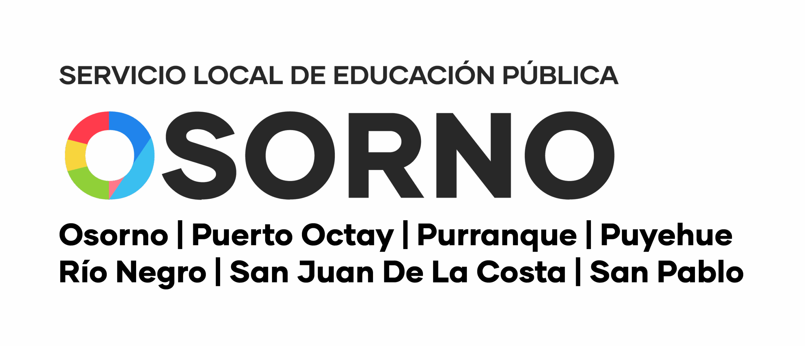 Logo institucional de SLEP Osorno