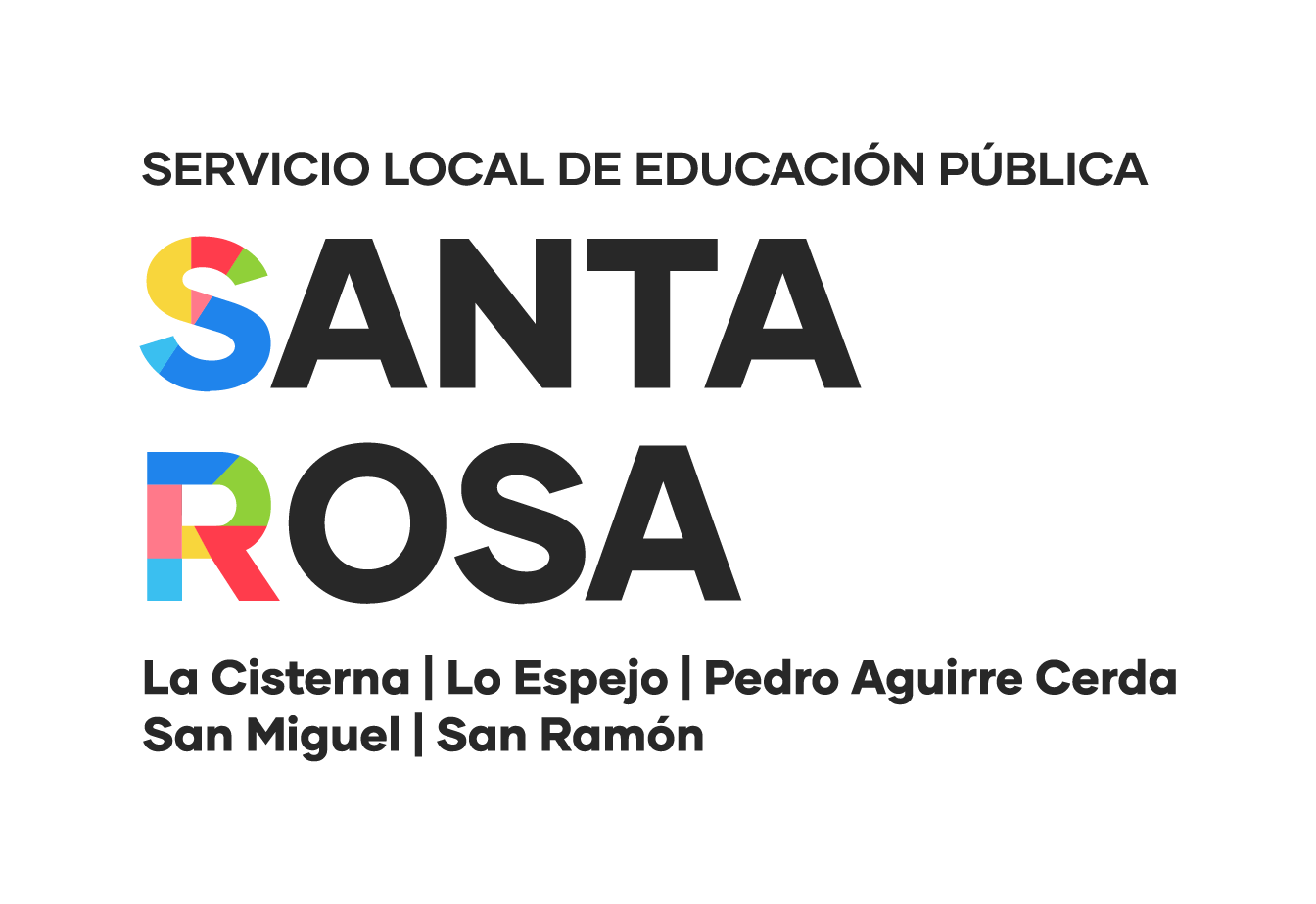 Logo institucional de SLEP Santa Rosa