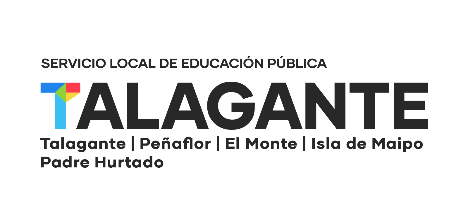 Logo institucional de SLEP Talagante