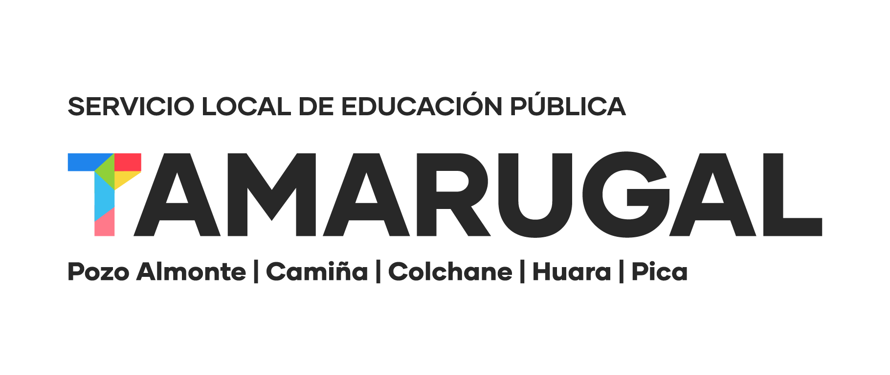 Logo institucional de SLEP Tamarugal