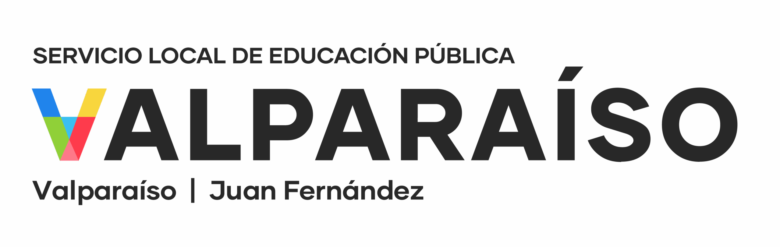 Logo institucional de SLEP Valparaíso